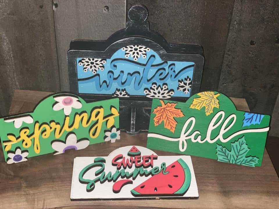 Tabletop Marquee Seasons