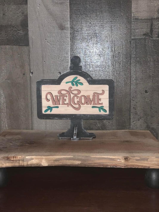 Tabletop Marquee Welcome